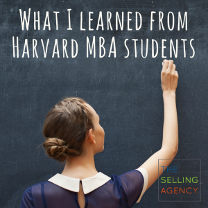 What I learned from Harvard MBA students