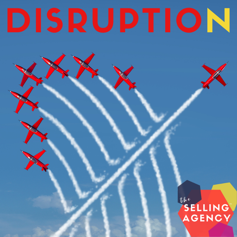 Use Disruption in your Sales Messaging
